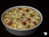 Clafoutis tomates cerises-mozzarella