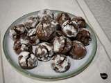 Crinkles au chocolat