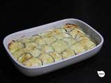 Gratin courgette-ravioles