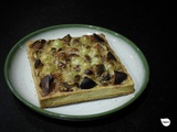 Tarte figues, raisin, noisettes