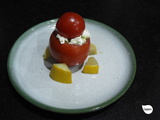 Tomates-mozzarella, façon religieuses