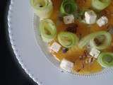 Salade concombre, orange et feta