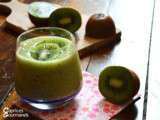 Smoothie kiwi-bananes