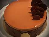 Entremets chocolat au lait Bahibe passion cacahuète