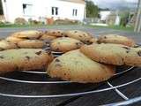 Cookies à la menthe fraîche et chocolat