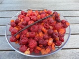 Salade de framboises au poivron