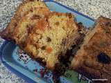 Cake aux fruits confits et au levain