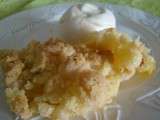 Crumble pomme