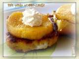 Pain perdu pomme-canelle