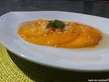 Carpaccio de mangue