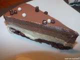 Entremet trois chocolats