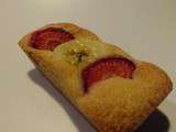 Financiers aux fraises et aux bananes