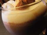 Panacotta chocolat - poire