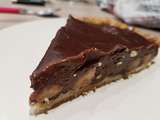 Tarte chocolat banane