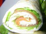 Wraps au saumon