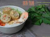 Bun Tom ou Bo bun aux crevettes