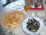 Moules à la normande