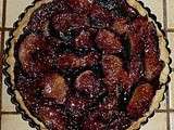 Tarte aux figues et aux amandes