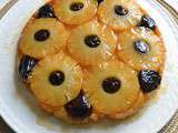 Tarte tatin ananas, pruneaux et cannelle