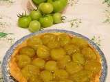 Tarte tatin aux tomates vertes