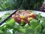 Tartare de thon rouge à la mangue et à la vanille : El Pollo ne meurt jamais