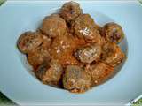 Boulettes au curry sauce tomates/coco