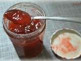 Confiture fraise/rhubarbe