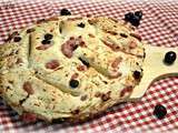 Fougasse lardons/olives