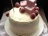 Layer cake chocolat-framboise