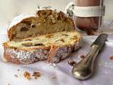 Pain de Noël et son chocolat chaud à la noisette