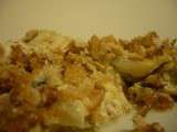 Gratin-crumble de thon aux asperges