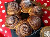 Gâteau des rois enroulé au praliné