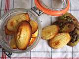 Duo de madeleine: Citron-pavot ou Thé matcha-chocolat |