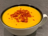 Veloute de Potimarron et Chorizo sec