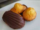 Madeleines coque chocolat