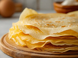 Crêpes sans beurre