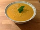 Potage crémeux à la citrouille