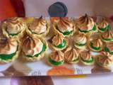 Tartelettes et amuse-bouches au citron vert