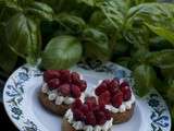 Gourmandises noisette fraises des bois