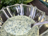 Sauce anglaise traditionnelle au persil (British parsley sauce)