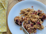 Crumble sans gluten aux cranberries... (Cyril Lignac)