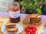 Dorayaki ou gâteau Anko Japonais ou pancakes fourrés japonais