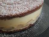 Entremet poire/caramel... (Mon coin gourmand ; Marché de la poire et du terroir à Chasselay)