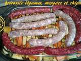 Fricassee de legumes, merguez et chipolatas a l' omnicuiseur