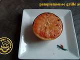 Pamplemousse grille au miel