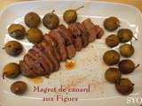 Magret de Canard mariné au piment d'Espelette, aux figues