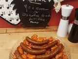 Merguez aux carottes à la marocaine, à l' Actifry 2 en 1