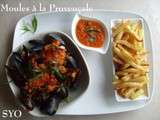 Moules à la Provençale et ses Tagliatelles, au Petit Bistro