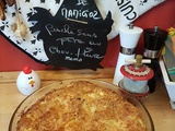 Quiche gratinée, sans pâte, au chou-fleur, du Petit Bistro