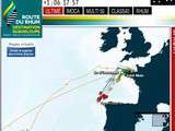 Route du Rhum 03-11-2014 : Bonne nuit Luc Coquelin et Lionel Lemonchois